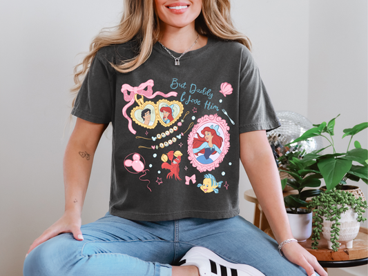 Daddy I Love Him Boxy Tee